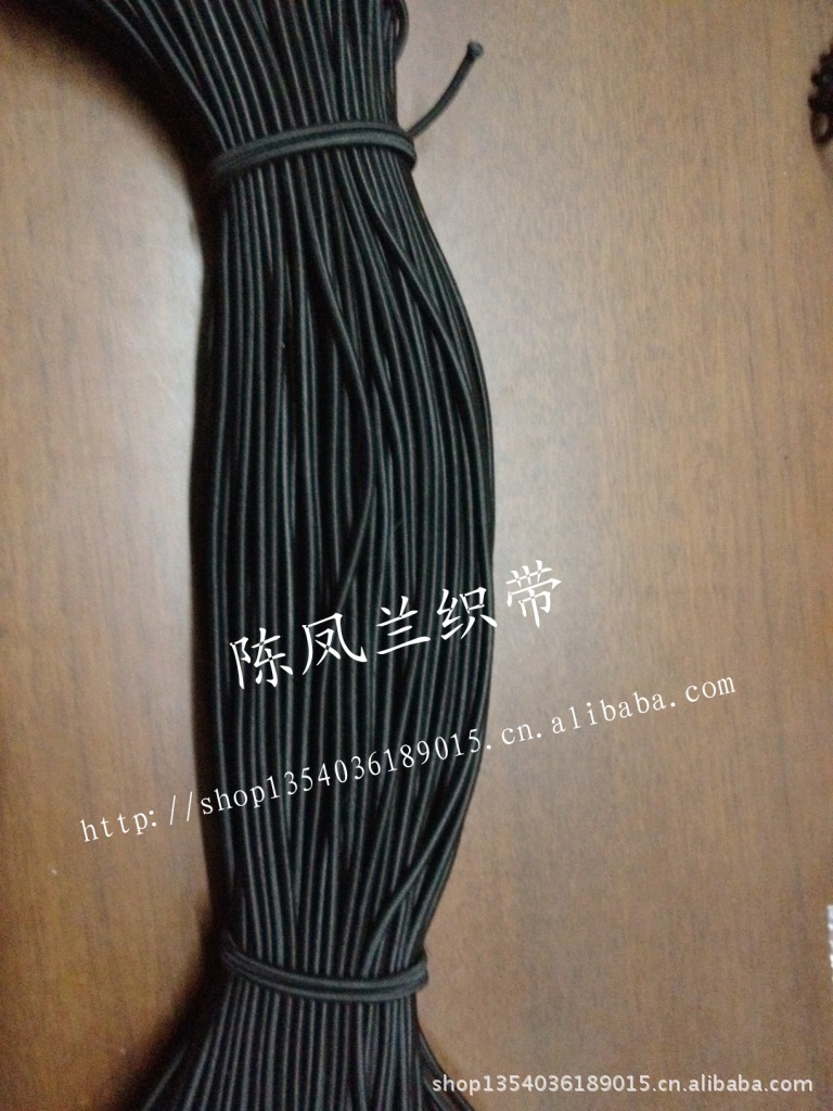 进口圆松紧带
