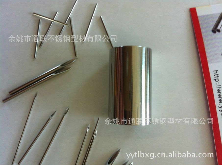 供应304不锈钢针管,切断 各款均可以定制。