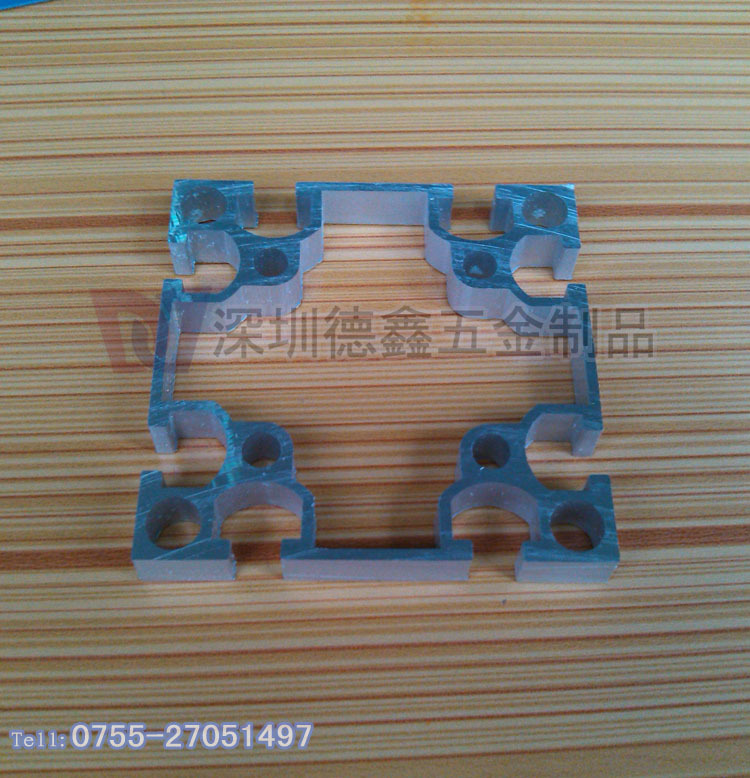 工业铝型材8080 自动化流水线型材 电泳表面 重型机架 防护架