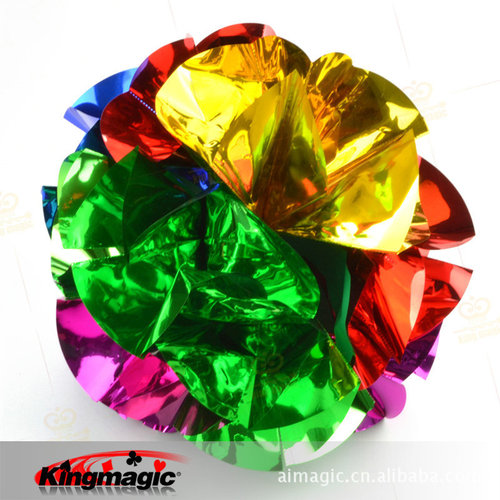 G0433 Flashing Flower Ball Large Medium Small King Magic Stage Flower Magic Props Manufacturer Wholesale