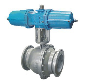 固定式气动球阀/法兰式气动球阀/气动球阀/ZTQ647F