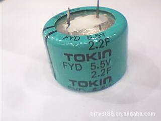 批发超级电容 NEC TOKIN 5.5V-2.2F FYD 法拉电容