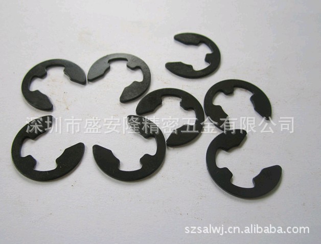 供应ETW-2mm 转轴卡簧 E形卡簧 开口卡簧