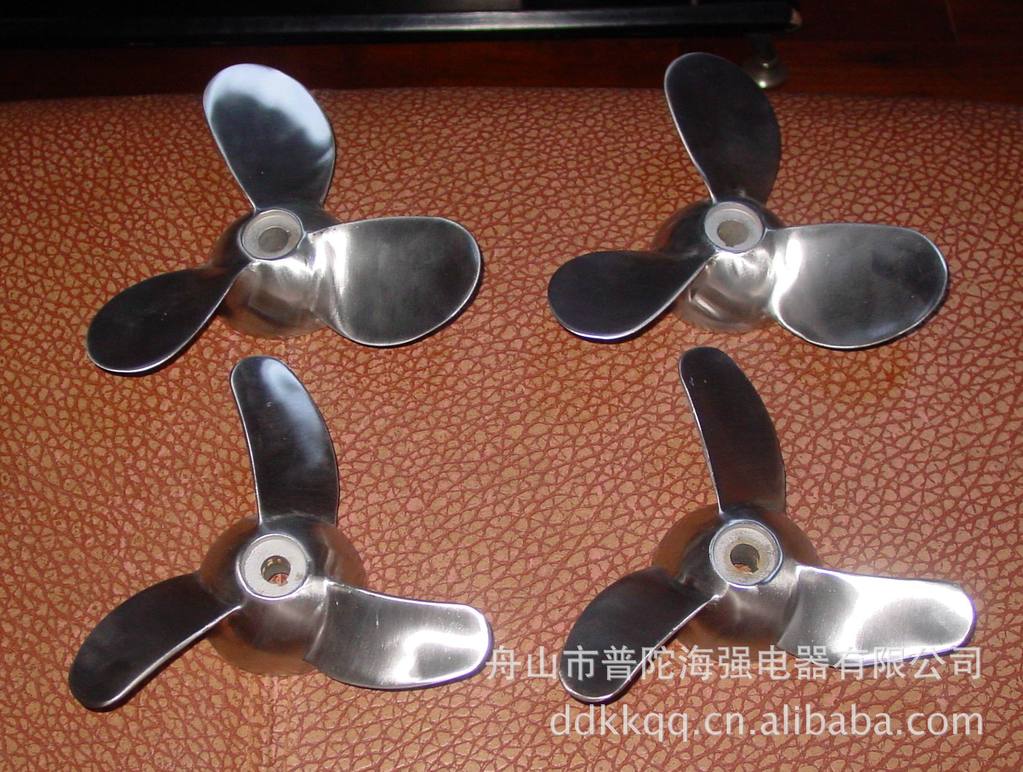 厂家直销 不锈钢螺旋桨 316L螺旋桨 船用推进器  推进器 船用螺旋