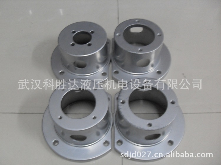 钟形罩铝合金泵套加强厚全圆钟罩泵支架连接泵套立式电机泵连接套