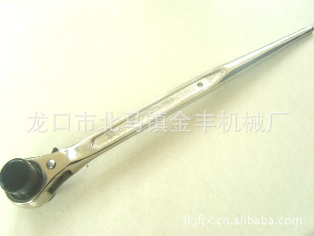 厂家打造锻打高档棘轮扳手两用棘轮扳手镀镍高档套筒扳手