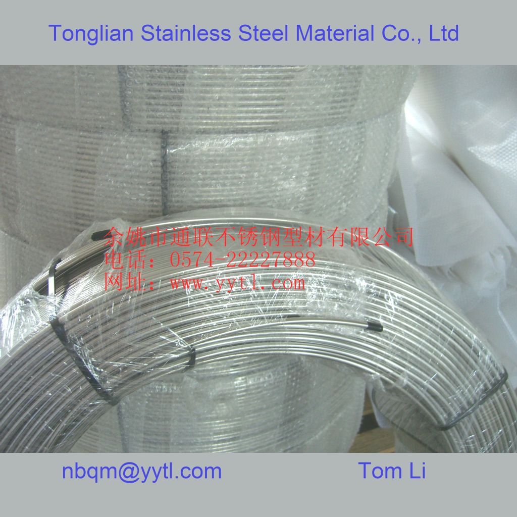 现货热卖3*0.5 不锈钢盘管 软态管 色谱用管 盘管 直管 304 316L