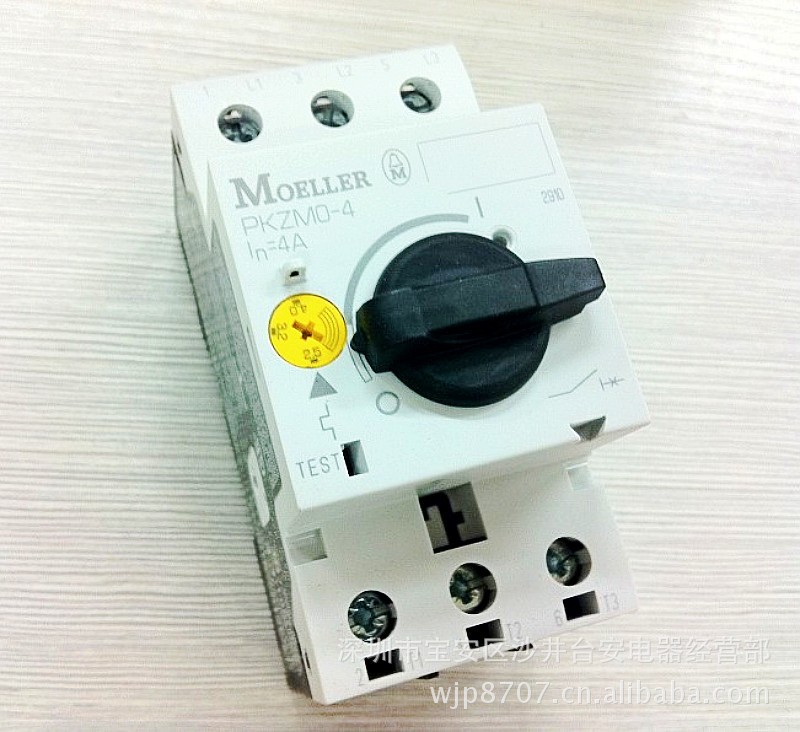 【原装】金钟穆勒MOELLER 马达断路器 PKZMO-4 2.5-4A