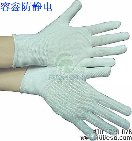 10 掌心PVC点珠手套G310