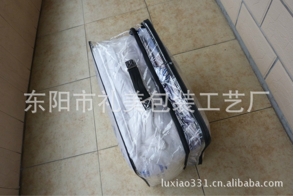 双层钢丝包床上用品被子包装袋