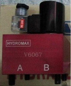 台湾新鸿 HYDROMAX 插装阀 电动止回阀 电磁阀 V6067 带手动