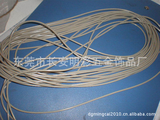 厂家直销透明6P环保透明pvc绳子彩色实心 pvc绳  pvc胶条