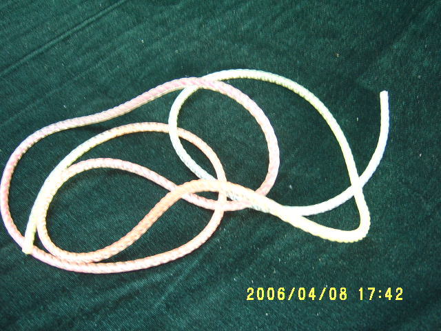 供应PVC跳绳/实心线/8mm实心绳