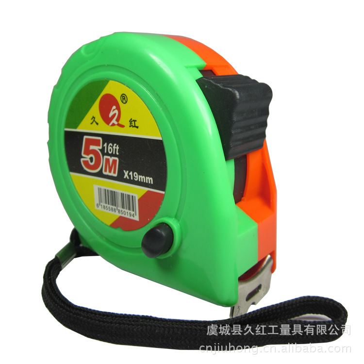 久红量具卷尺 5米钢卷尺 ABS三闸防摔卷尺 虞城高档礼品卷尺