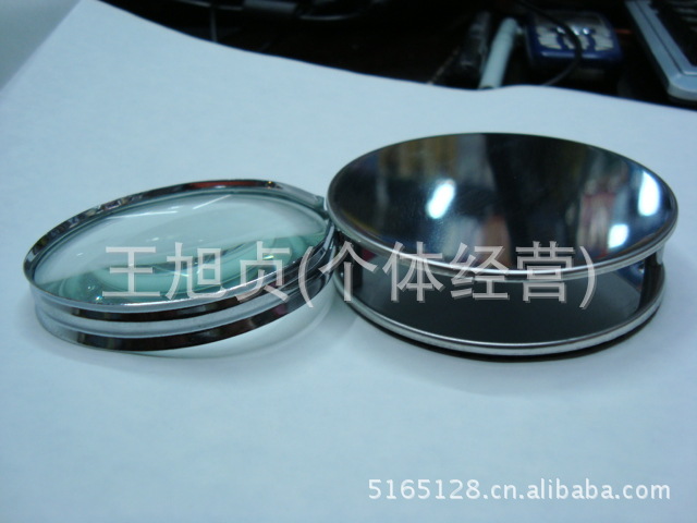 放大镜珠宝镜高倍镜折叠放大镜金属凹凸镜一件代发