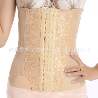 Long girdle Waist clip extension Anti-roll The closing of the stomach and abdomen Breast care Corset Abdominal band