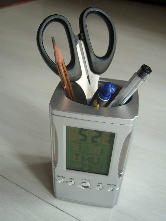 Красочный вечный календарь, красочный держатель для ручек, красочный держатель для ручек, вечный календарь, держатель для ручки вечного календаря, красочный будильник