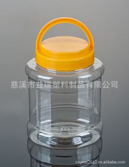 1400g蜂蜜瓶 干果瓶 手提塑料瓶 炒货瓶 酱菜瓶(K16)