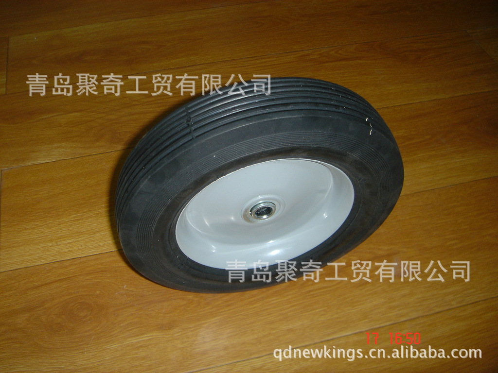 厂家直销10x2.5胶粉轮割草机轮子 工具车轮 电瓶车轮