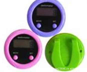 Wholesale round double key pedometer cx-872A pedometer walking running counter calorie pedometer