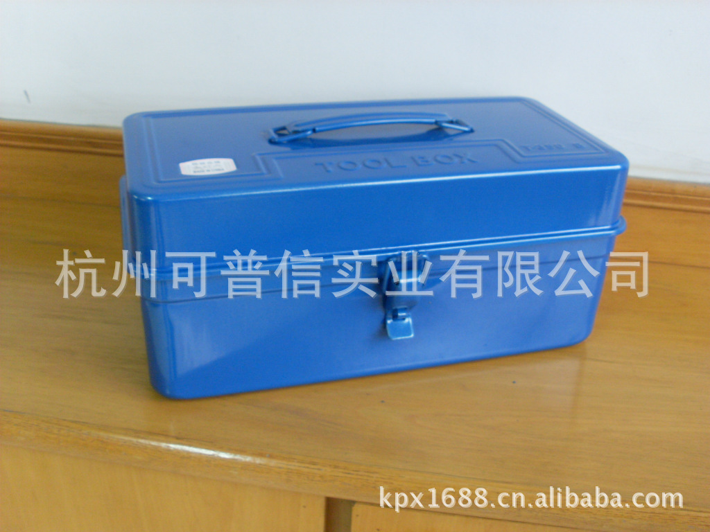 厂家直销  供应优质铁皮工具箱  加厚铁皮工具箱360*180*170mm