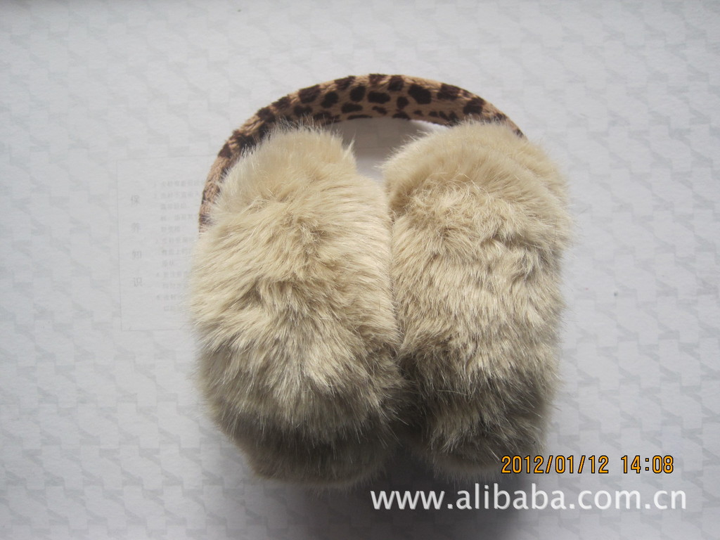 厂家供应各种防风耳套/高档仿兔毛保暖耳罩、护耳、耳包(图)
