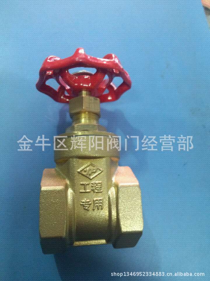  现货供应 锻打黄铜闸阀，工程专用铜闸阀DN25