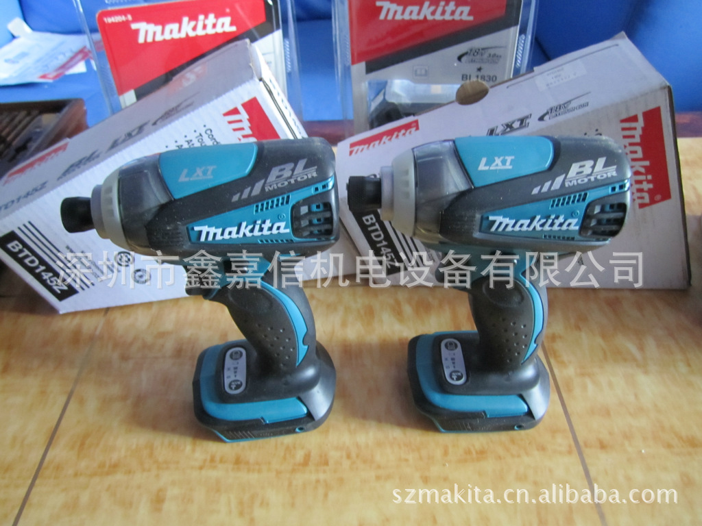 现货批发日本makita牧田无碳刷充电式冲击起子机BTD145Z