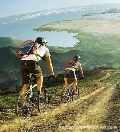 Chargeur solaire en 600D - 5 V - batterie 2000 mAh - Ref 3396499 Image 11