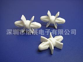 双孔PC板间隔柱 尼龙隔离柱 间隔柱 尼龙柱PSJ129-5  孔径5.0/4.8