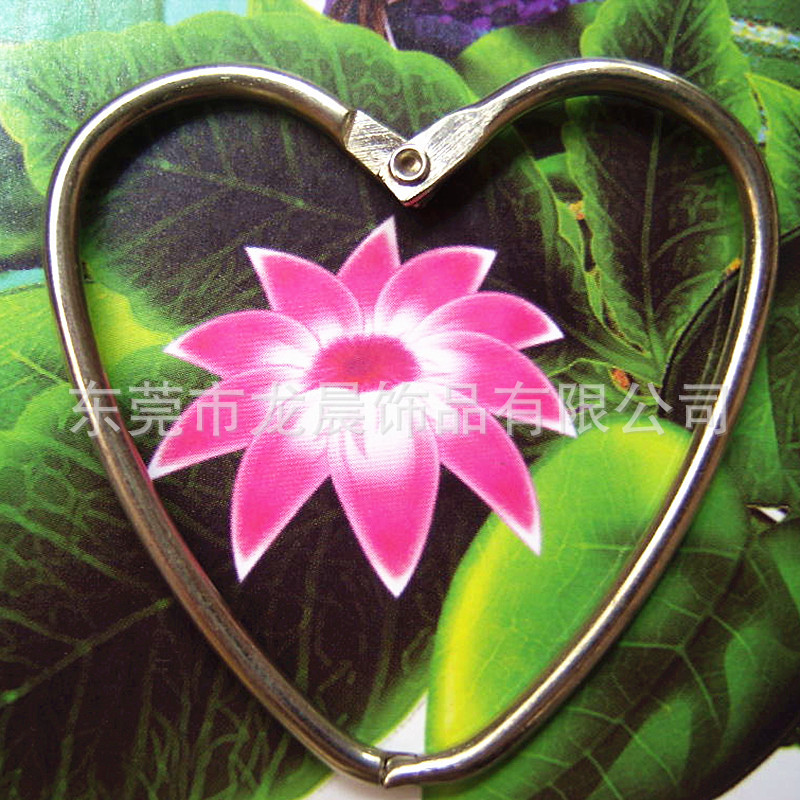 厂家直销 异形卡圈 爱心形状卡圈 金属卡圈 心形卡圈|ru