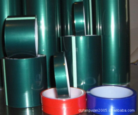 专业供应PET高温胶带，喷涂遮蔽胶带，PET绿胶带