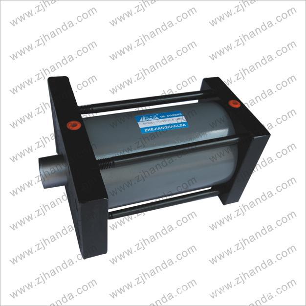 供应低压机械设备油缸压力1-3Mpa前法兰式拉杆液压缸高品质高精度