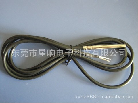 供应 带内孔6MM不锈钢壳体NTC温度传感器/热敏电阻（阻值50K）