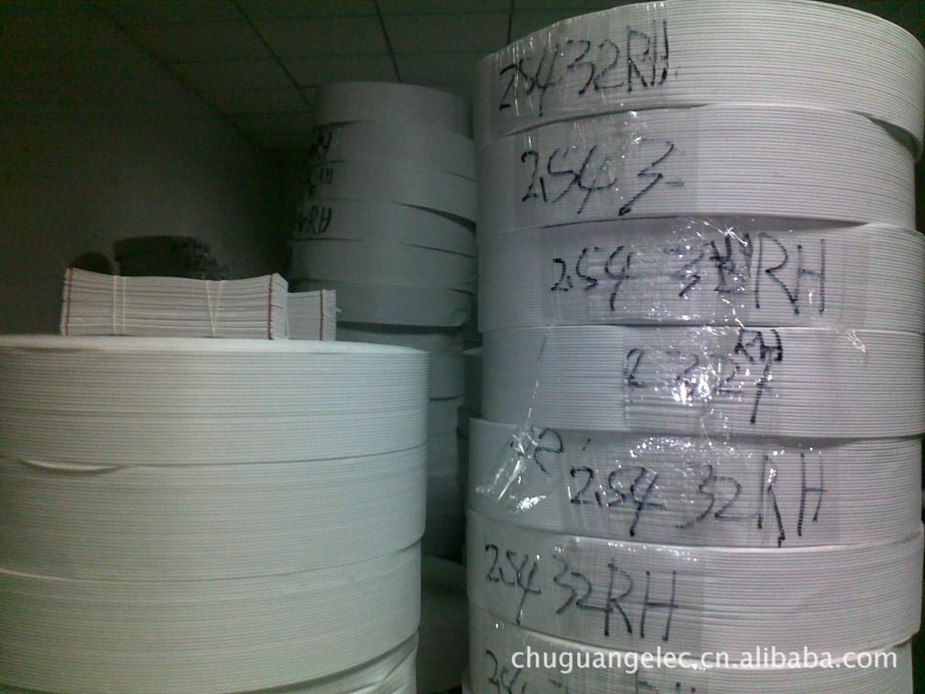 强拉伸品质款扁线2.0-2.54间距生产灰排线软白排NP排线分线