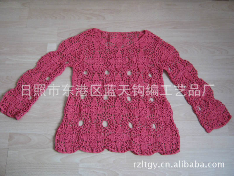 日照手勾编织工厂、日照钩花工厂加工花边蕾丝