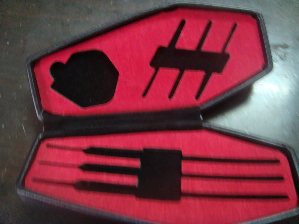 厂家直销黑色内里批飞镖盒|ms