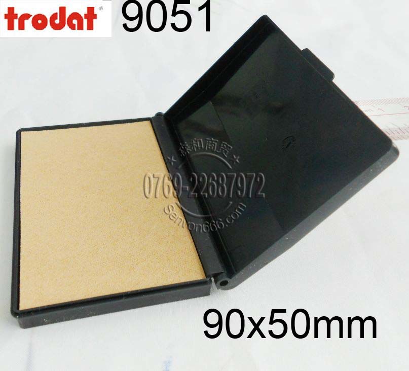 ��Ʒ׿��ӡ̨ Trodat  9051  �հ���ɫӡ̨ ���ӡ��ӡ̨ ӡ�ͺ�