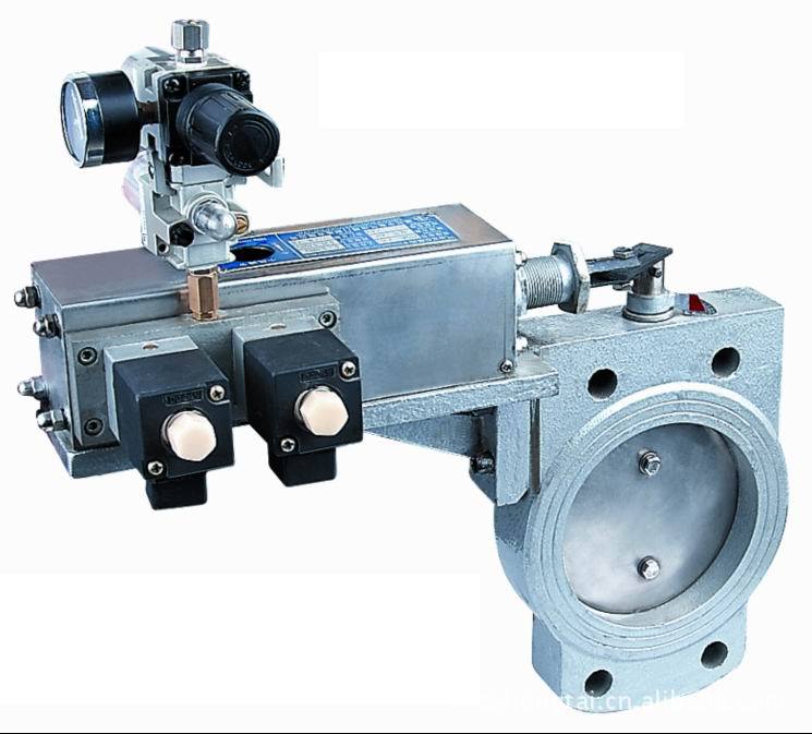 双位蝶阀/气动双位蝶阀/烟道双位蝶阀/双位蝶阀/