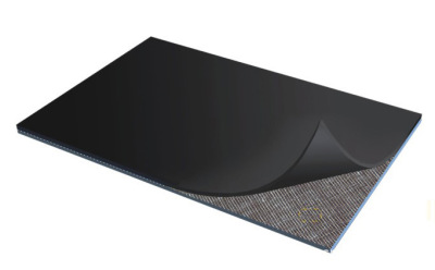 【特殊定制】夹钢丝网耐磨承载叉车机械等专用耐压橡胶板|ru