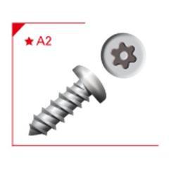 不锈钢自攻螺丝DIN7981系列 梅花槽封口A牙