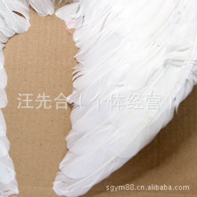 厂家直销 羽毛天使翅膀 舞台演出配饰 化妆服饰道具详情图7