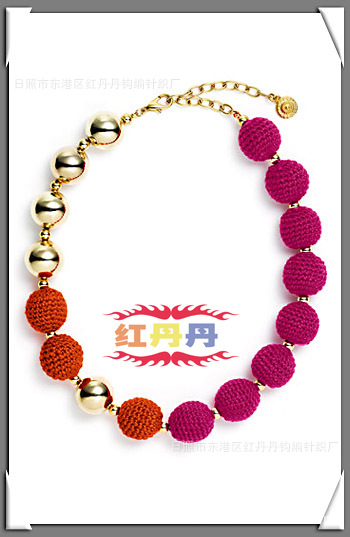 供应各种款式手钩球，全棉手工钩编出口手钩花手钩球。0007