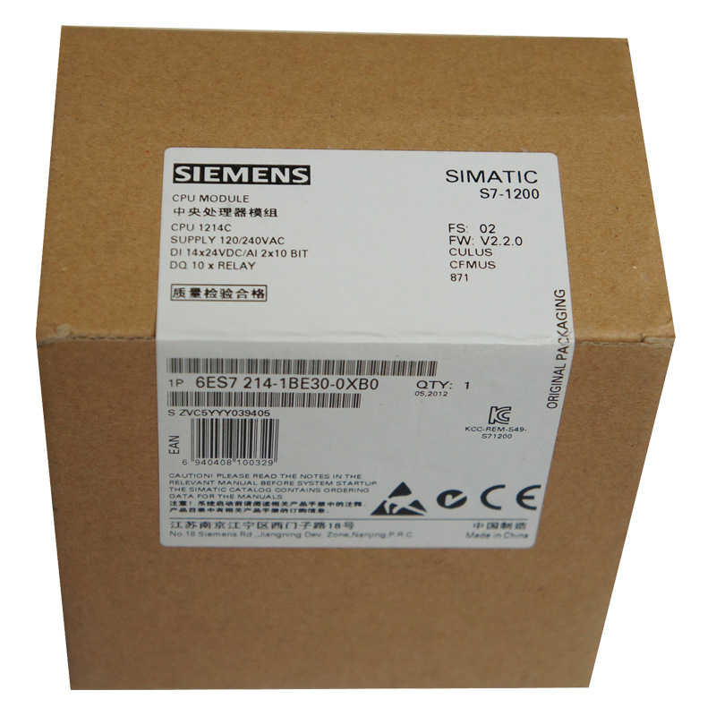 供应西门子S7-1200可编程控制器6ES7217-1AG40-0XB0