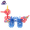 Constructor for kindergarten, toy for boys and girls, with snowflakes, early education, 6 years