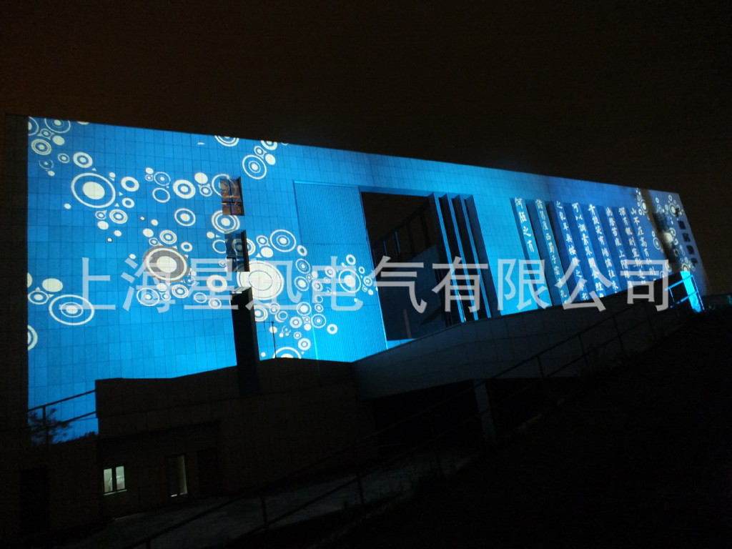 户外广告投影机 楼体亮化投影灯 巨幅山体投影机 工程投影机