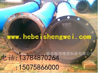 生产大口径橡胶钢丝软管 钢丝骨架橡胶钢丝胶管 泥浆泵排泥胶管 