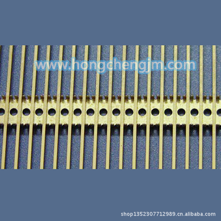 精密連接端子 厂家供应精密連接端子 四方针 料带方针