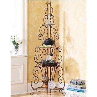 廠家定制鐵藝家居生活日用 鐵藝立式角架 三角架子 創意落地架