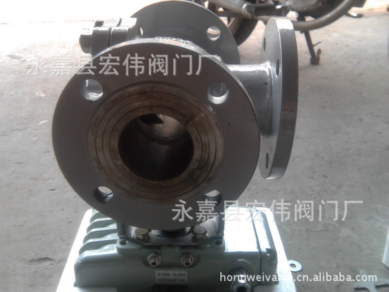 三通球阀厂家供应  T型电动球阀 Q945F-16C 硬密封球阀